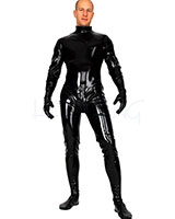 Moulded and Glued Rubber Catsuit with Hands, Feet and 3 Way Zip
