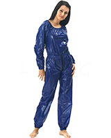 PVC Overall with 2 Way Zipper Through Crotch